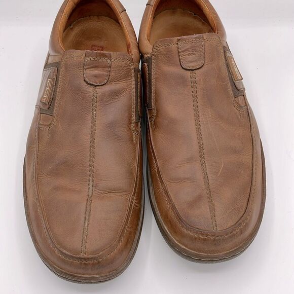Pikolinos men’s San Telmo comfortable slip on loafers brandy color size 12 - Picture 3 of 8